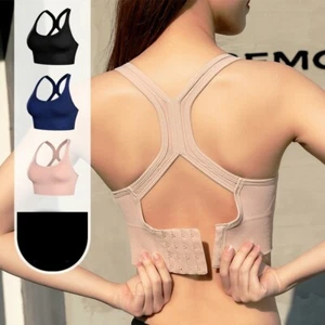 Seamless BH Sport Yoga Unterwäsche Laufen Atmungsaktiv Fitness Gepolstertes Unterhemd - Bild 1 von 19