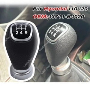 Gear Shift Knob For Hyundai i20 Manual 5 Speed Gear Stick Transmissions Shifter - Imagen 1 de 8