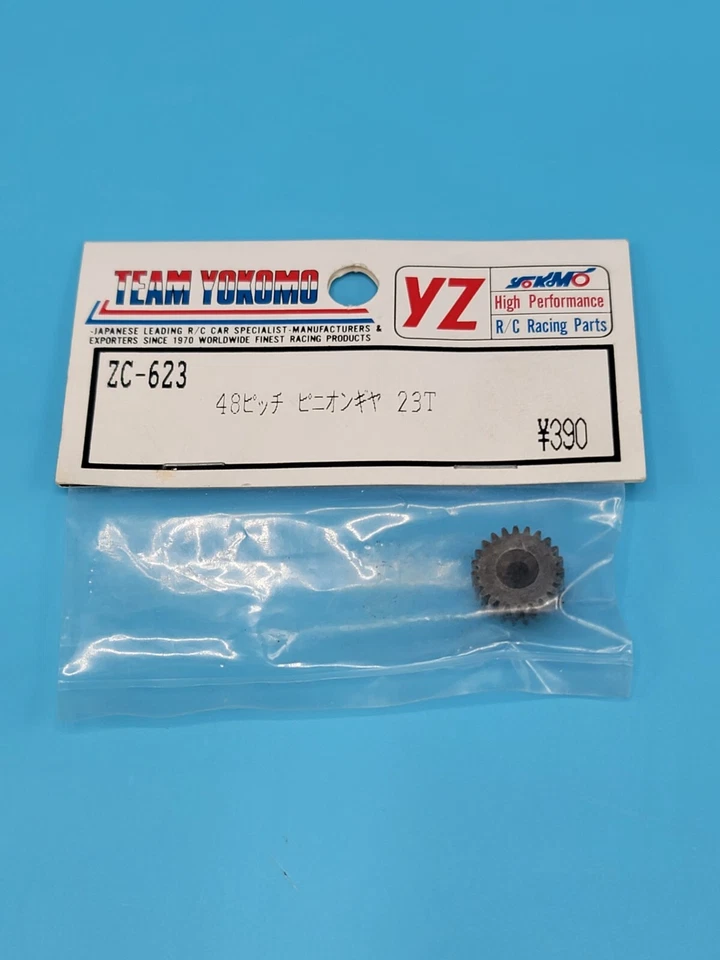 De colección Yokomo YR-4 870C YZ10 23T Engranaje de piñón y tornillo de agarre pieza RC ZC-623 Foto 1 de 1