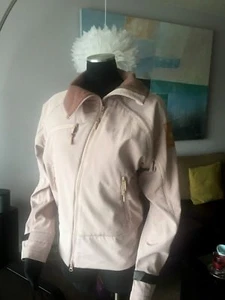 AUTH STELLA MCCARTNEY ADIDAS DUSTY PINK JACKET Sz 36 / SMALL - Picture 1 of 12
