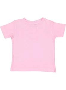 Rabbit Skins 3322 Infant Short Sleeve Cotton Crew Neck Fine Jersey T-Shirt - Picture 1 of 43