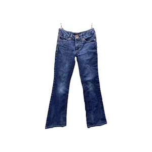 Free Style Revolution Girls Size 8 Slim Blue Denim Jeans Used - Picture 1 of 8