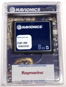Navionics Platinum+ CF/34P+/R0W Mediterranean East Compact Flash Chart Card 8GB - Picture 1 of 4