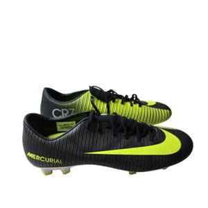 Nike Mercurial Victory VI CR7 FG Calcio Nero/Verde 852528-376 Tacchetti Uomo 13 - Foto 1 di 7