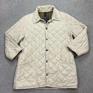 Barbour Jacket Womens Small Brown Quilted Hunting Country Field Coat Ladies* - Picture 1 of 14