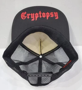 Metal Black Death Gothic Thrash Farben Rot Weiß Criptopsy Trucker Adjust - Bild 1 von 2
