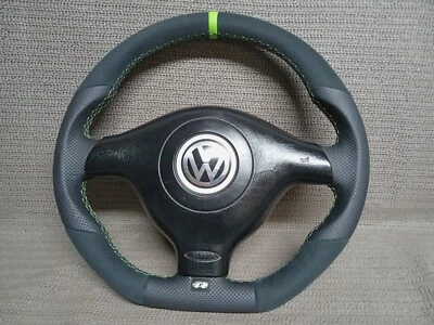 Sport Lenkrad VW Golf 4 IV  R32  GTI  GT Bora Passat  Neu Beziehen - Bild 1 von 2