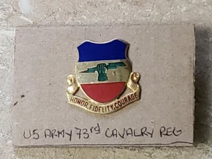 US Army 73rd Cavalry Regiment Crest DUI (Just one, Not the Pair) - Picture 1 of 3