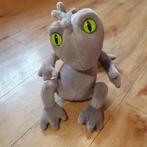 Jellycat Nat Newt Soft Toy Grey Big Eyed Soft Toy Plush Lizard Reptile Approx 9" - Picture 1 of 16
