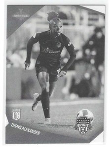 2022 PARKSIDE NWSL BLACK & WHITE ROOKIE RC #160 TINAYA ALEXANDER N/C COURAGE