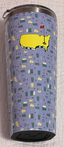 2022 MASTERS CONCESSIONS 24 OZ CORKCICLE TUMBLER INSULATED CUP - Flag Cover