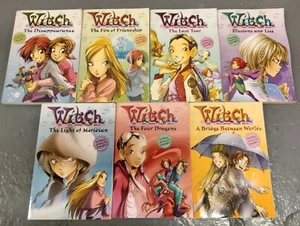 7 Disney W.I.T.C.H. Chapter Books 2,4,5,6,7,9,10 Paperback Lot (2nd Printing) - Foto 1 di 16