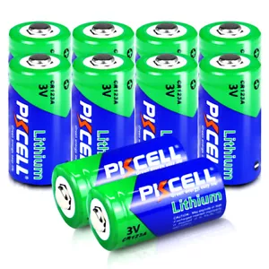 10x CR123 3V Lithium Batterien für Alarmsensoren (CR123A, DL123, EL123, CR17345) - Bild 1 von 3