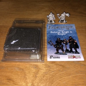 Figuras Estrella del Norte Frostgrave FGV224 Caballero Bárbaro y Templario Águila pescadora Juegos - Imagen 1 de 9