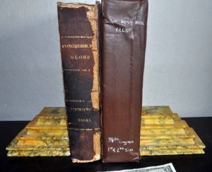 1856-1857 The Congressional Globe. 34th Congress 1st 2nd & 3rd Sessions - Foto 1 di 9