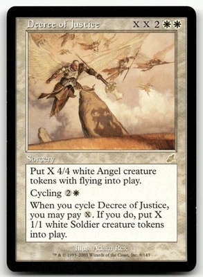 Decree of Justice #8 (NM) Scourge SCG Magic MTG - Image 1 of 2