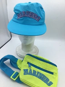 Seattle Mariners Mütze Neon Limettengrün 90er Bauchtasche Hüfttasche Nacht Retro U5 - Bild 1 von 4