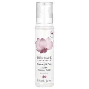 Derma E Overnight Peel Exfoliant Facial 2 fl oz 60 ml Cruelty-Free, EcoFriendly, - Picture 1 of 3