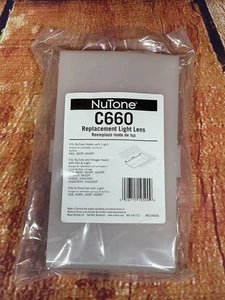Nuevo GENUINO Nutone C660 Ventilador de Ventilación Luz Lente Cubierta Repuesto VH665RP 668RP 660 - Imagen 1 de 2