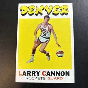 1971 72 Topps #196 Larry Cannon Rockets - Foto 1 di 2