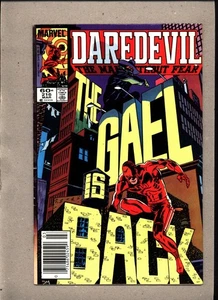 DAREDEVIL #216_MARZ 1985_SEHR SCHÖN MINUS_"THE GAEL IS BACK"_MARVEL COMICS! - Bild 1 von 2