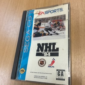 NHL '94 (Sega CD, 1993) CIB Complete in Box