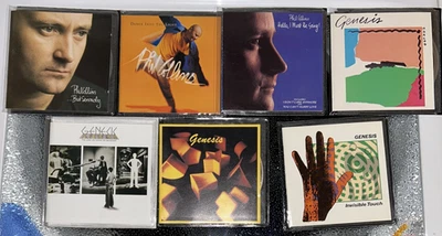 Phil Collins Genesis 8 Cd Lot Japan Import  pop rock 80s music Foto 1 de 3