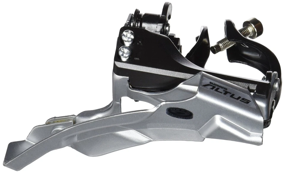 Shimano FD-M370 Altus 9-speed front derailleur, top swing, dual-pull - Imagen 1 de 1