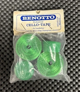 NOS Vintage Benotto Cello-Tape Smooth - Green - Picture 1 of 3
