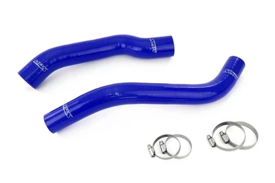 Mangueras de radiador de silicona HPS azul para camioneta Ram 1500 2011-2013 4,7 L V8 Foto 1 de 4