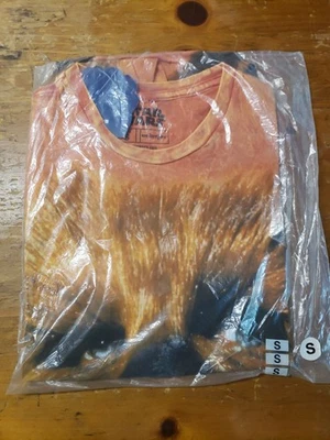 Camiseta Star Wars Chewbacca Face Naranja Masticable Talla Pequeña Foto 1 de 4