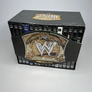 WWE 2005 PPV Rewind Box Set 15 DVDs | WWF ECW | WrestleMania Royal Rumble - Picture 1 of 4
