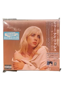 BILLIE EILISH-HAPPIER THAN EVER-JAPAN ONLY CD+KEYCHAIN Ltd/Ed Tower Records - Picture 1 of 2