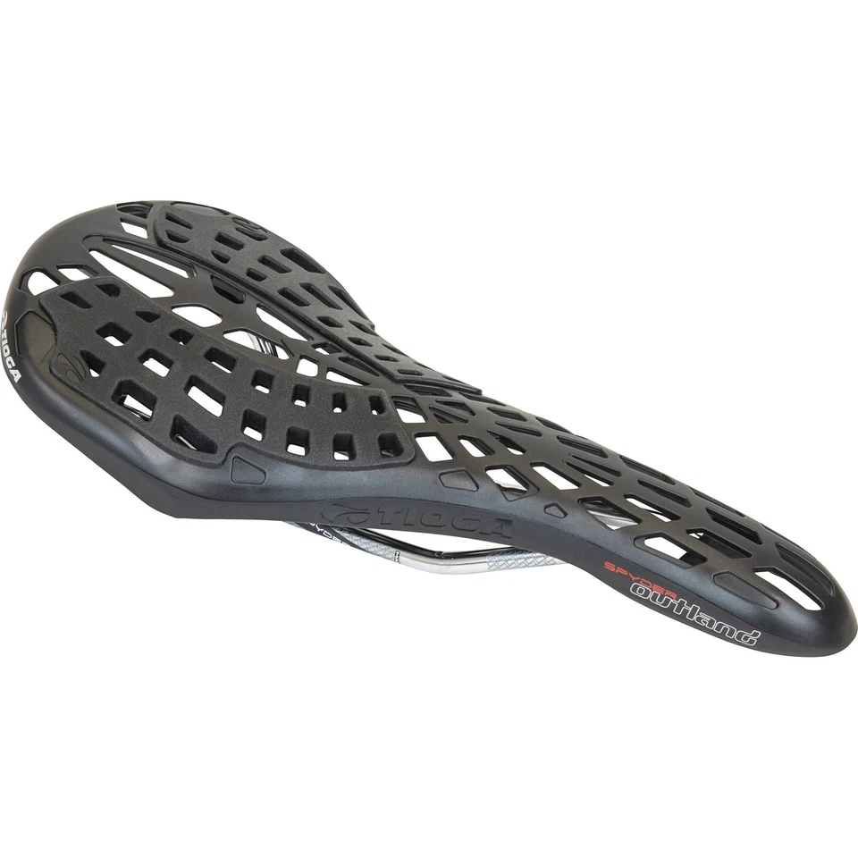 Tioga Spyder Outland Saddle, CrMo Rail - Black - Image 1 of 1