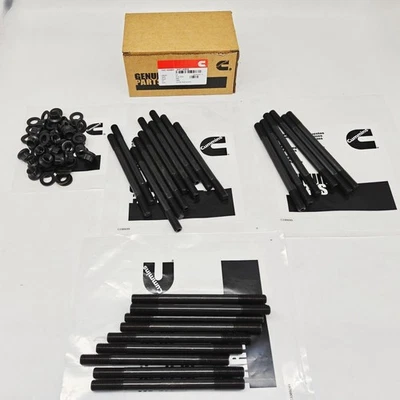 247-4202 Cylinder Head Stud Kit For Cummins 98-18 Dodge 24v Diesel 5.9L 6.7L NEW - Изображение 1 из 4