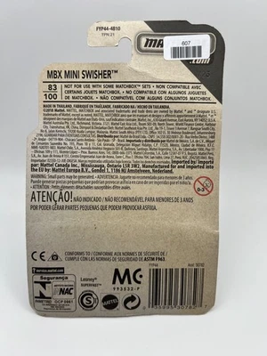 Matchbox MBX Mini Swisher City Sweeper Die-Cast Vehicle escala 1:64 nuevo Foto 1 de 3