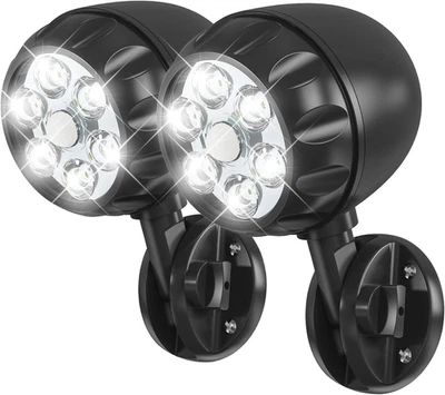 Battery Motion Sensor Light Outdoor, 600 LM Battery Operated Motion Lights Outdo