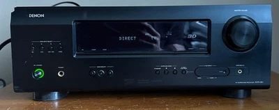 Denon AVR-391 AV 5.1 Surround Amp Stereo Home Theater Receiver w/3D HDMI Switch - Image 1 of 4