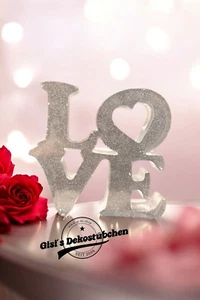 Personalisierte Love Dekoration Epoxidharz - Bild 1 von 1
