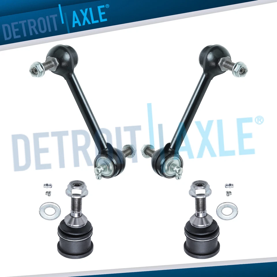 Juntas esféricas inferiores dianteiras extremidades de barra oscilante para 2002-2006 Lincoln LS Ford Thunderbird - Imagem 1 de 4