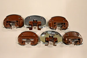 6x Kenlin Rite Trak II Drawer Guide Glide Metal Support & Screws, US Made! - Picture 1 of 6