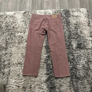 Herren Jeans selten Ablanche Denim bestickt Full Art Größe 42x32 Y2K Denim 90er - Bild 1 von 6