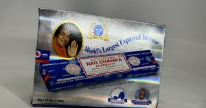 Sai Baba Nag Champa Agarbatti Incense - 40 G - Case Of 12 - Picture 1 of 4