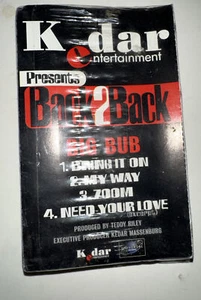KEDAR ENTERTAINMENT BACK 2 BACK SAMPLER BIG BUB CHICO DEBARGE CASSETTE TAPE NEW - Picture 1 of 4