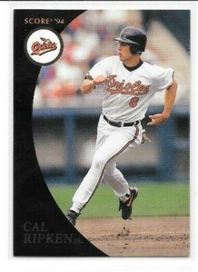 1994 Score Burger King Cal Ripken Jr. #4 Orioles