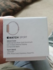 Apple Watch 38mm Rose Gold Aluminium Case 