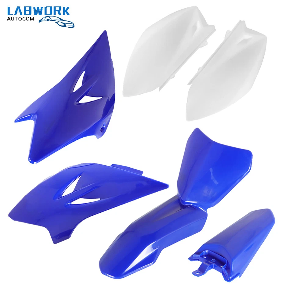 For 2006-2021 Yamaha TTR50E Plastic Fender Fairing Body Side Cover Kit — 第 1/4 张图片