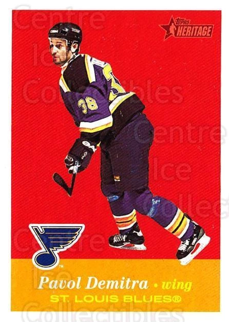2001-02 Topps Heritage #102 Pavol Demitra - Image 1 of 1