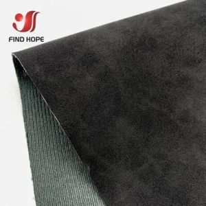 Faux Suede SheepSkin PU Leather Fabric Waterproof Sewing Bag Sofa DIY Material - Picture 1 of 25