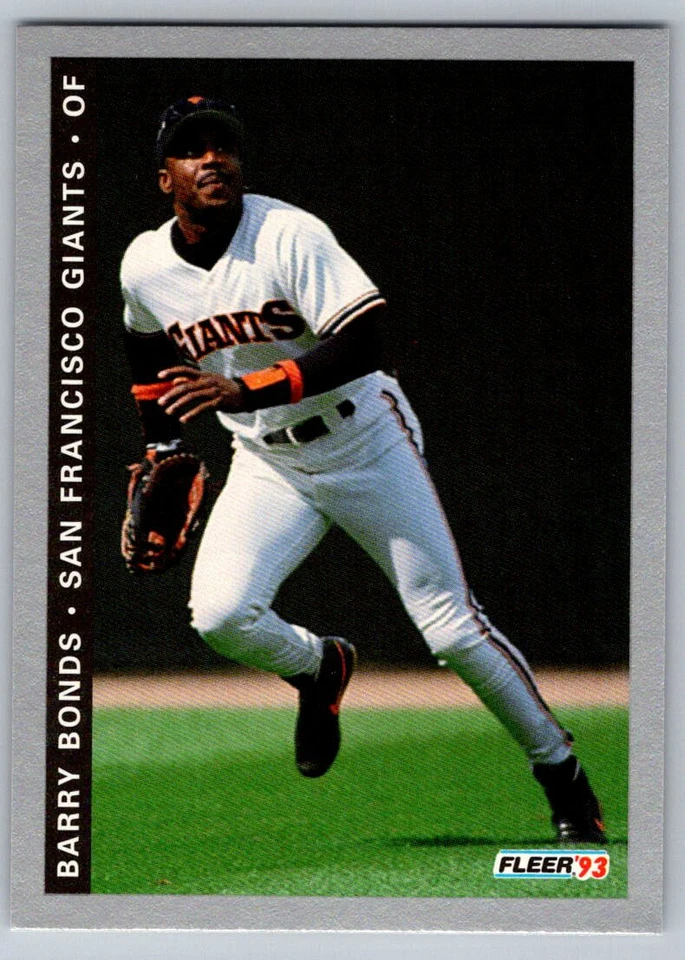 1993 Fleer Final Edition # F-150 - Barry Bonds - San Francisco Giants - Image 1 of 3